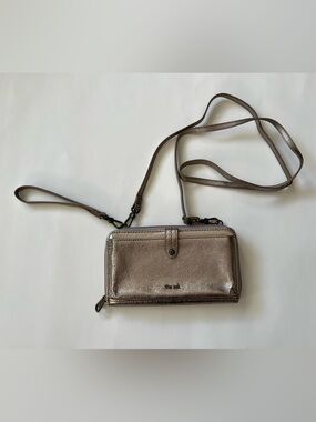 The Sak Iris Genuine Leather Crossbody Wallet Bag